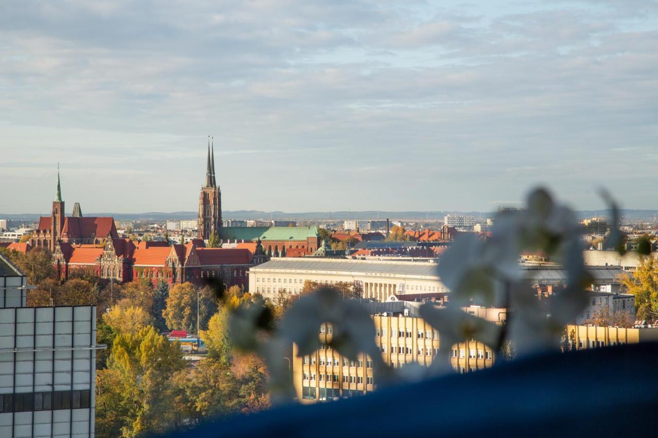 Glamour Apartment City View Wroclaw Dış mekan fotoğraf