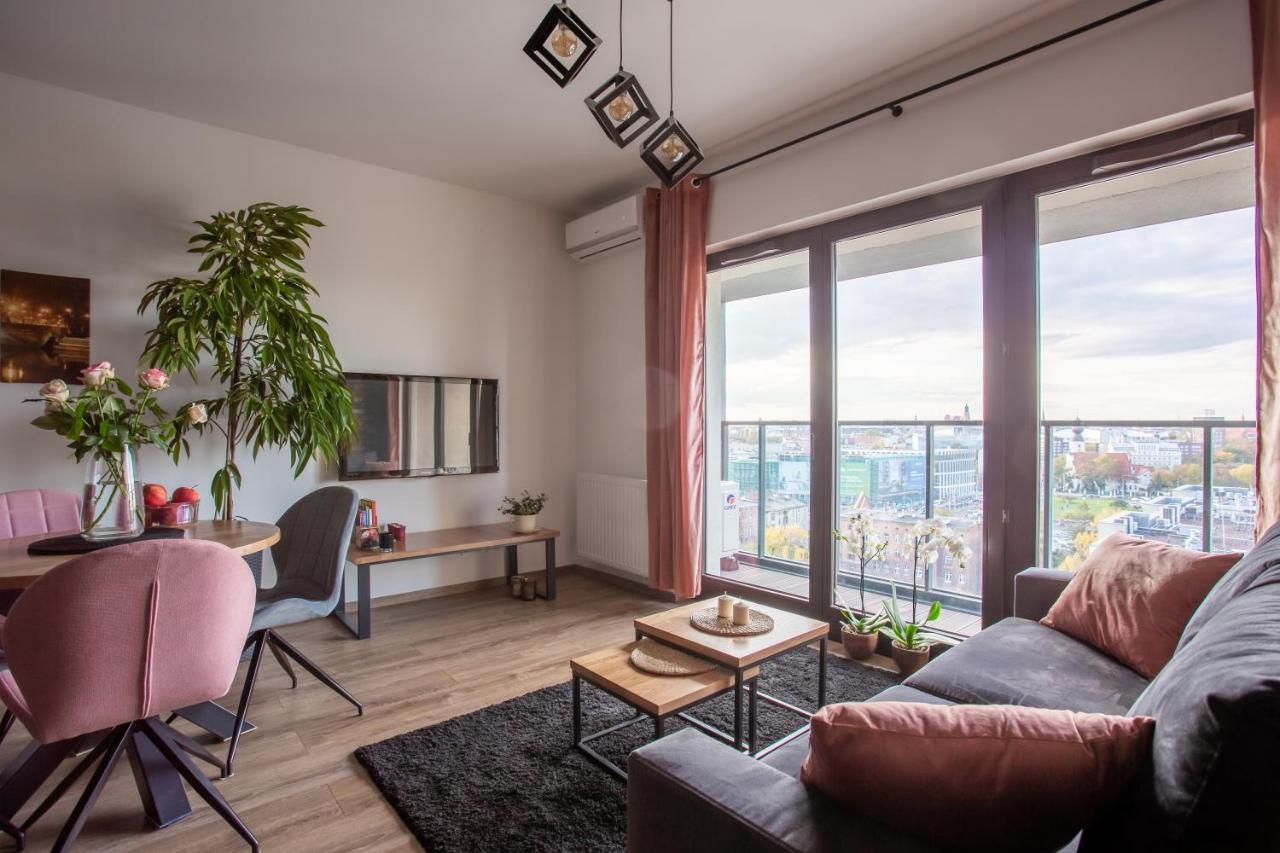 Glamour Apartment City View Wroclaw Dış mekan fotoğraf